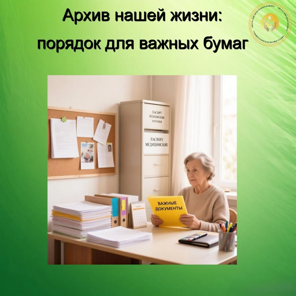 📑Архив нашей жизни: порядок для важных бумаг