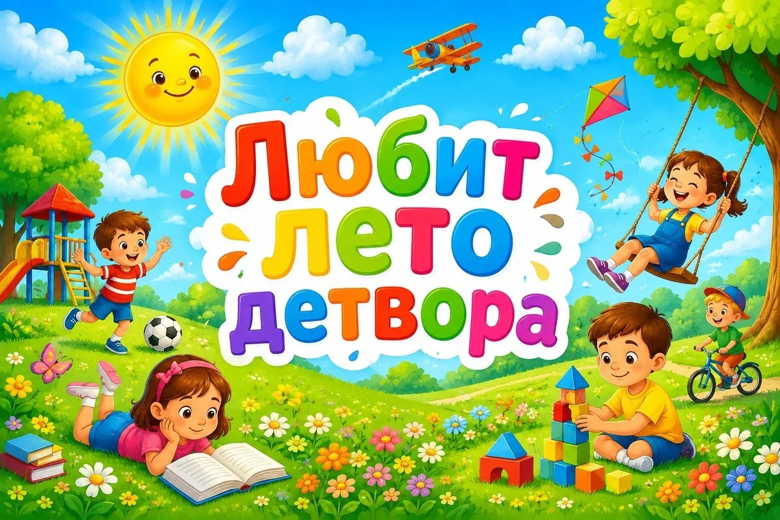 Час весёлых затей «Любит лето детвора»
 
Лето – время, когда каждый день хочется наполнять яркими эм