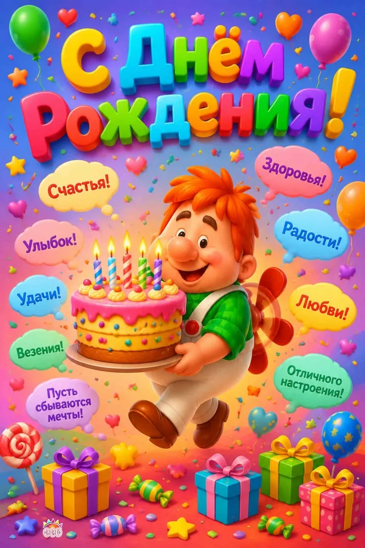 Поздравляем с Днём рождения! 🎂🎁