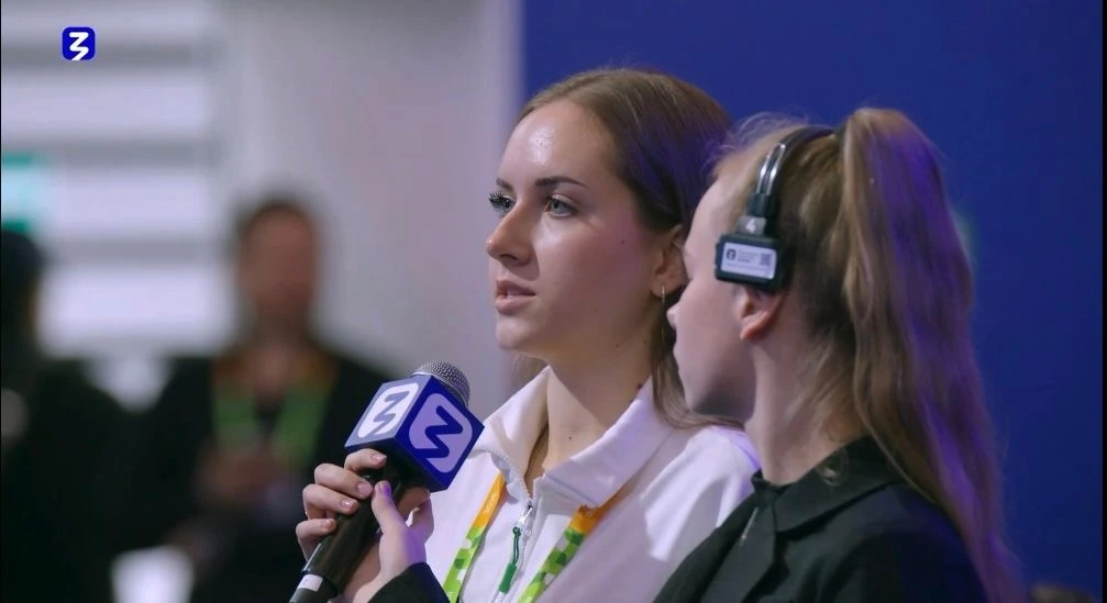 Варвара Ершова, студентка 1 курса ФЭМ представила ВАВТ на Международном фестивале молод...