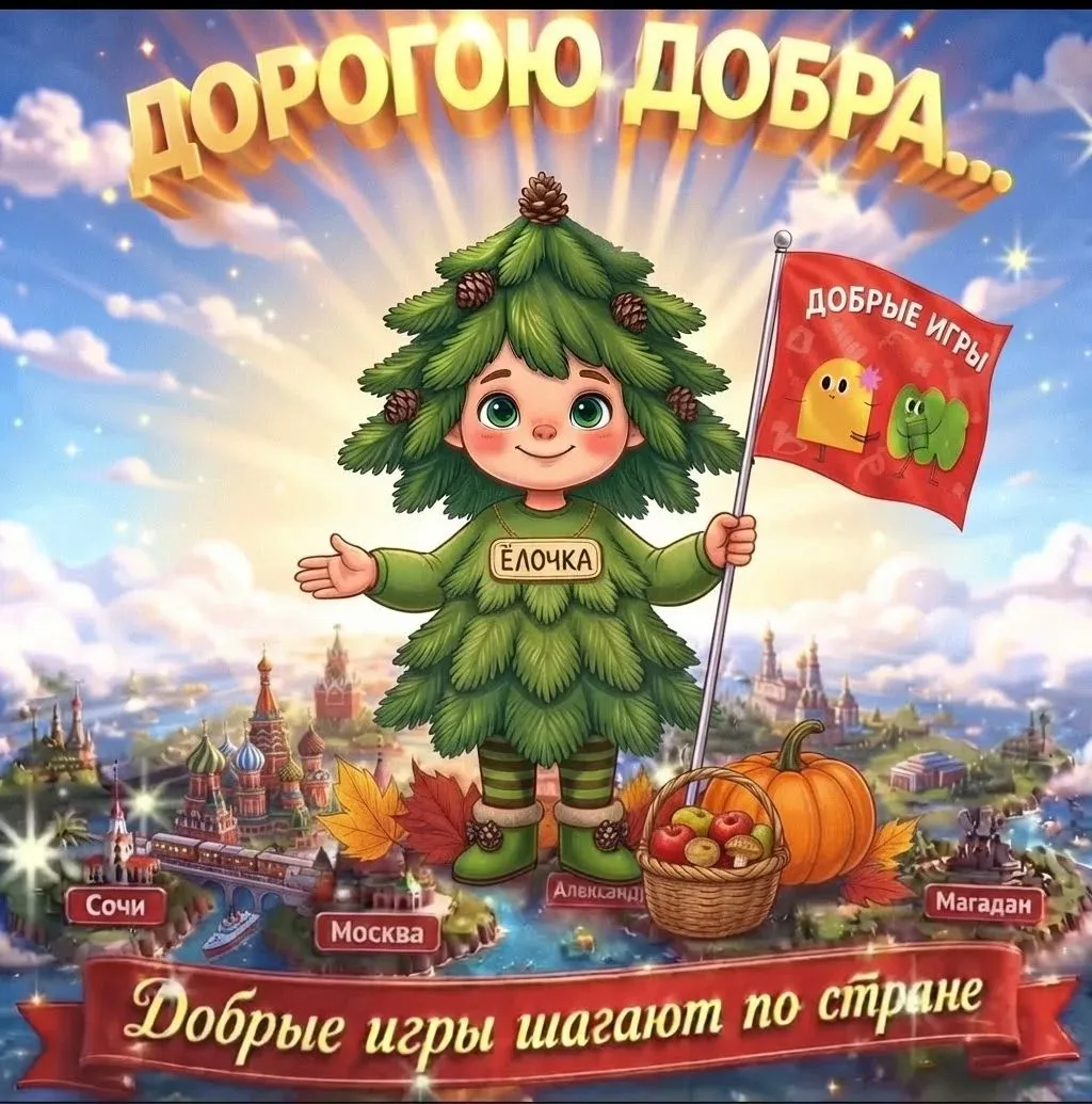 💫 «Добрые игры» шагают по стране... 🏃‍♂️🌍✨