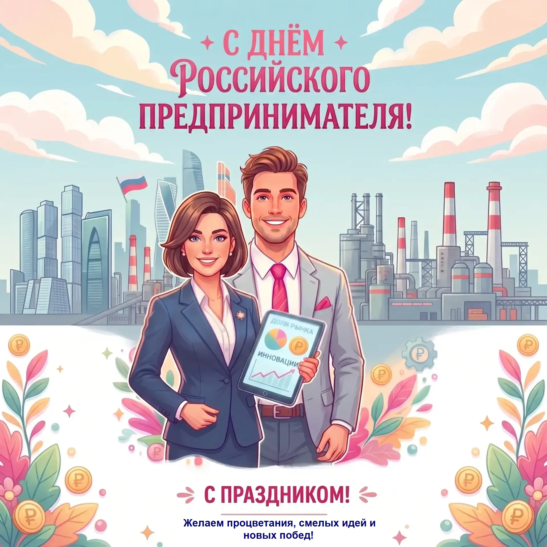 С Днем российского предпринимательства!