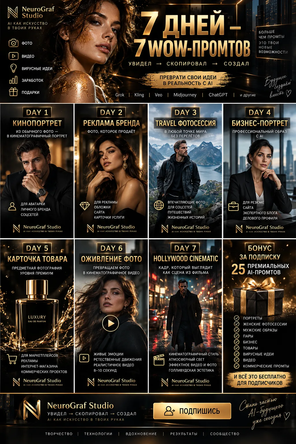 🔥 7 ДНЕЙ — 7 WOW-ПРОМТОВ