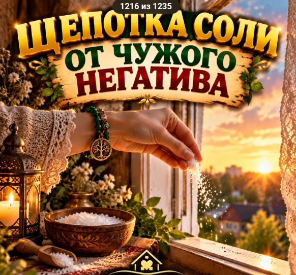 ✨ Простой ритуал для спокойствия и защиты дома ✨