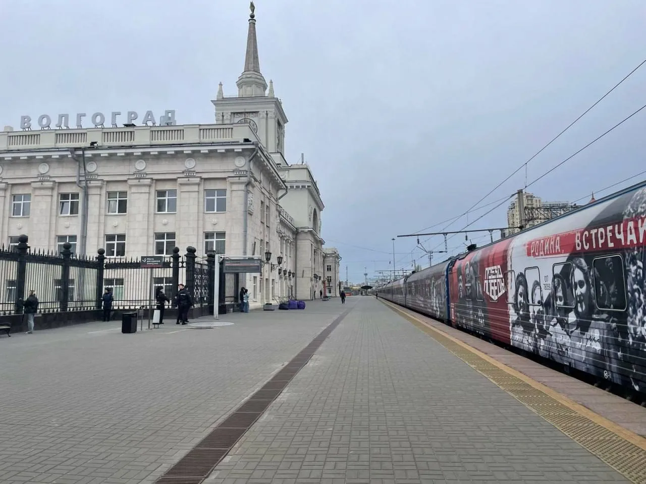 Поезд Победы бесплатно откроют для посетителей в Волгоградской области.