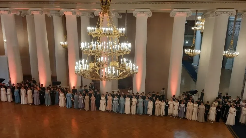 Наши кадеты в Таврическом дворце на III Санкт-Петербургском Кадетском Бале - 20 марта 2026 года  Пос