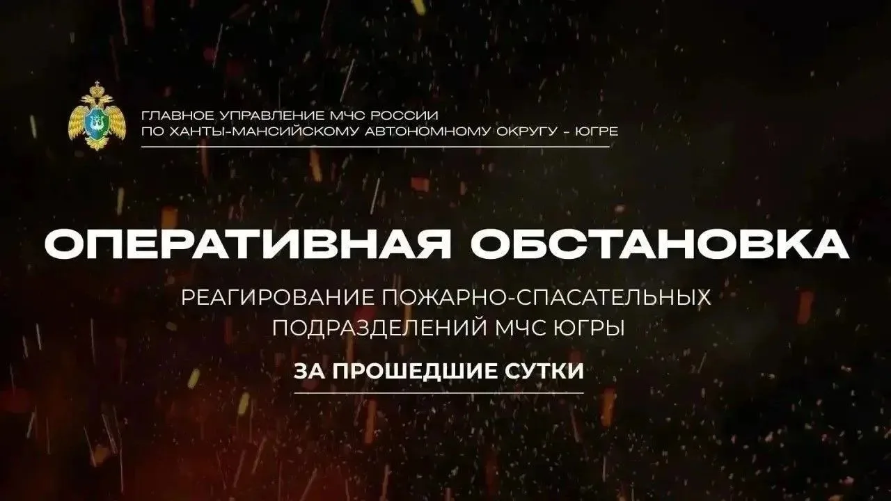 🛑 Оперативная обстановка в Югре за прошедшие сутки

За прошедшие сутки подразделения МЧС России по 