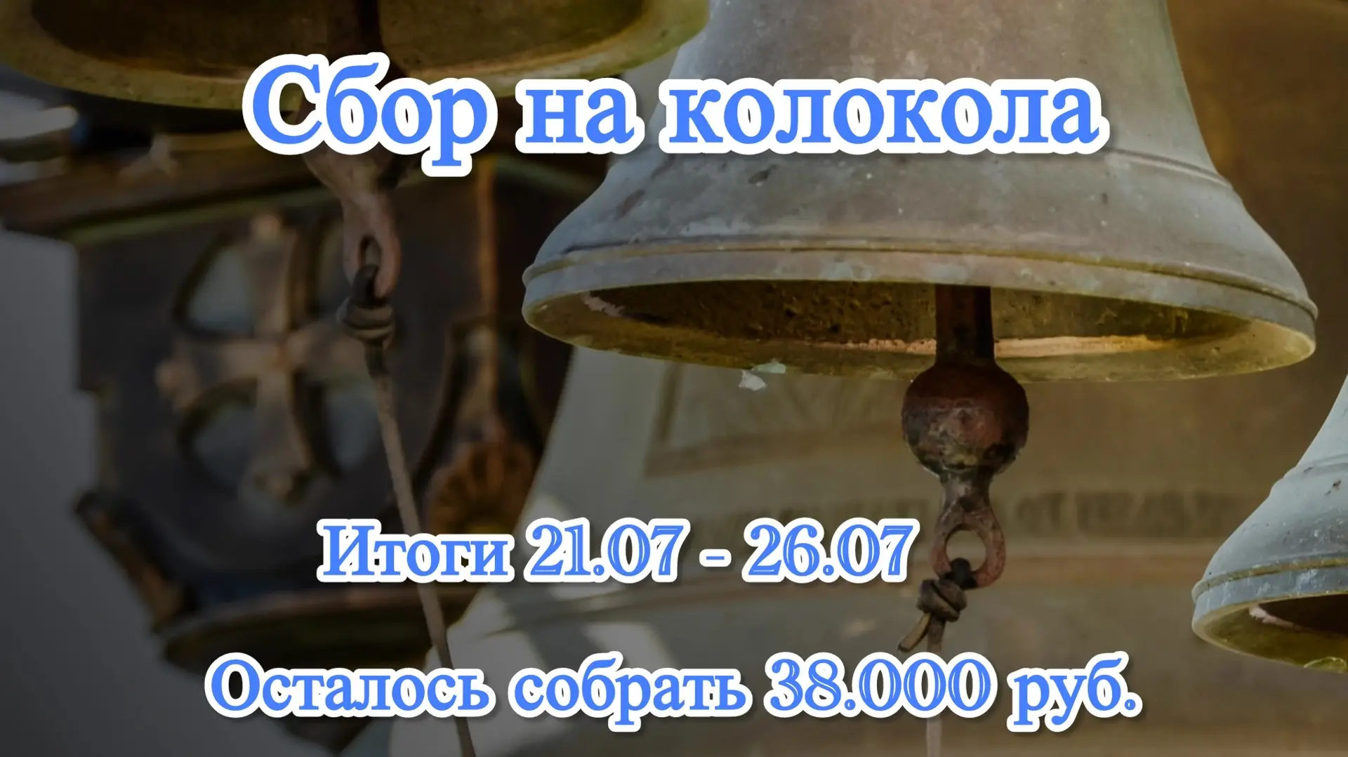 🙏 Дорогие братья и сестры, поздравляем Вас с воскресным днём! 

Продолжается сбор средств для приоб