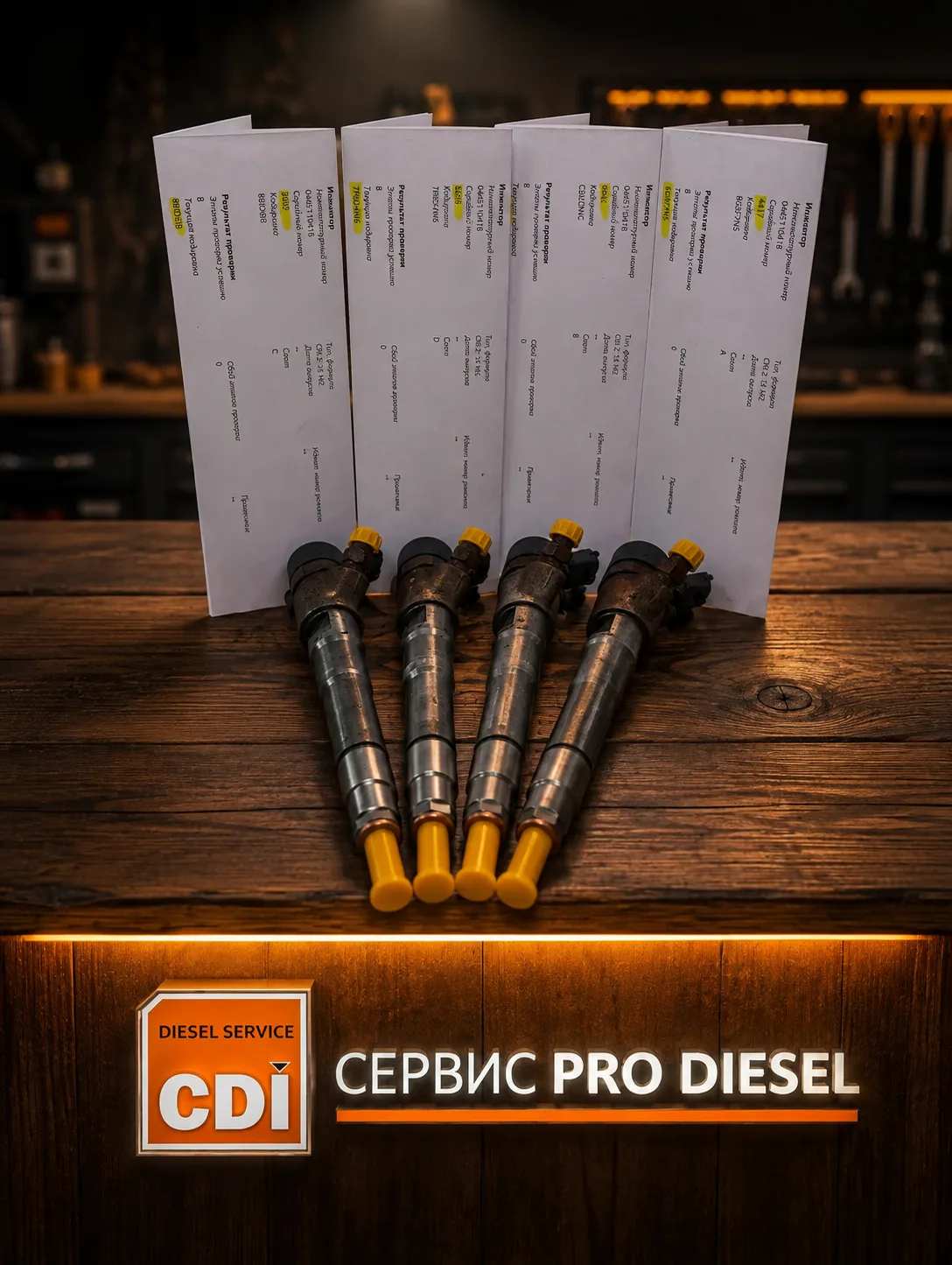 🔧 Ремонт форсунок Bosch 0445110418
