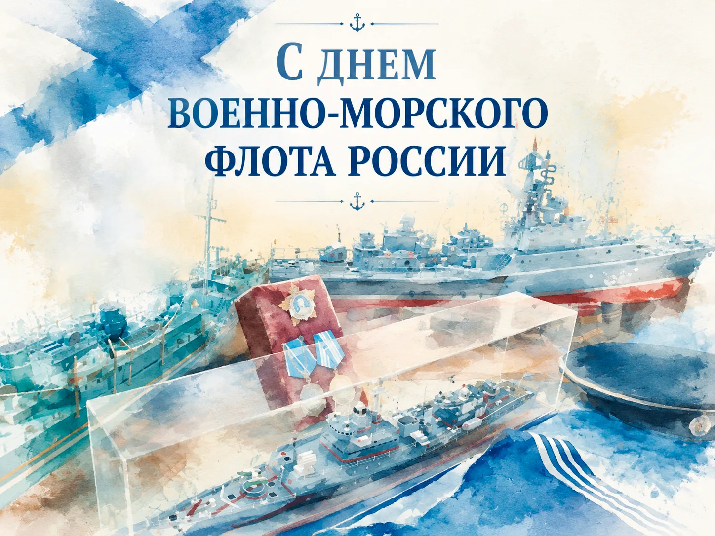 «Славим русских моряков!»

🚢Ежегодно в последнее воскресенье июля Россия отмечает День Военно-Морск