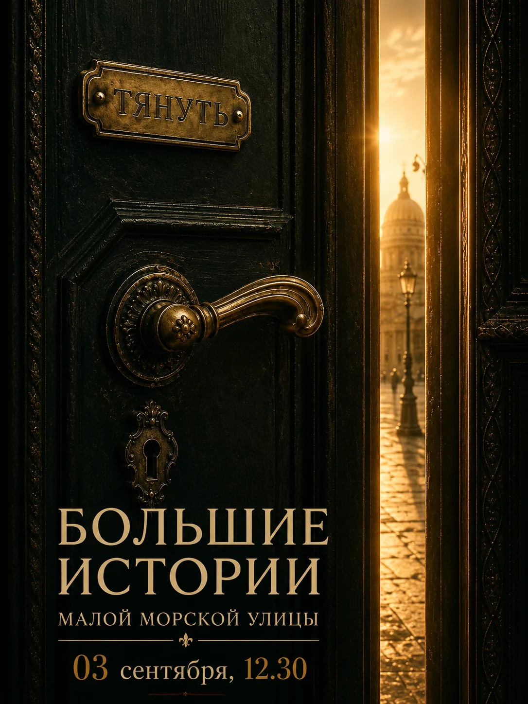 🌿 «Большие истории Малой Морской улицы» - бесплатная экскурсия