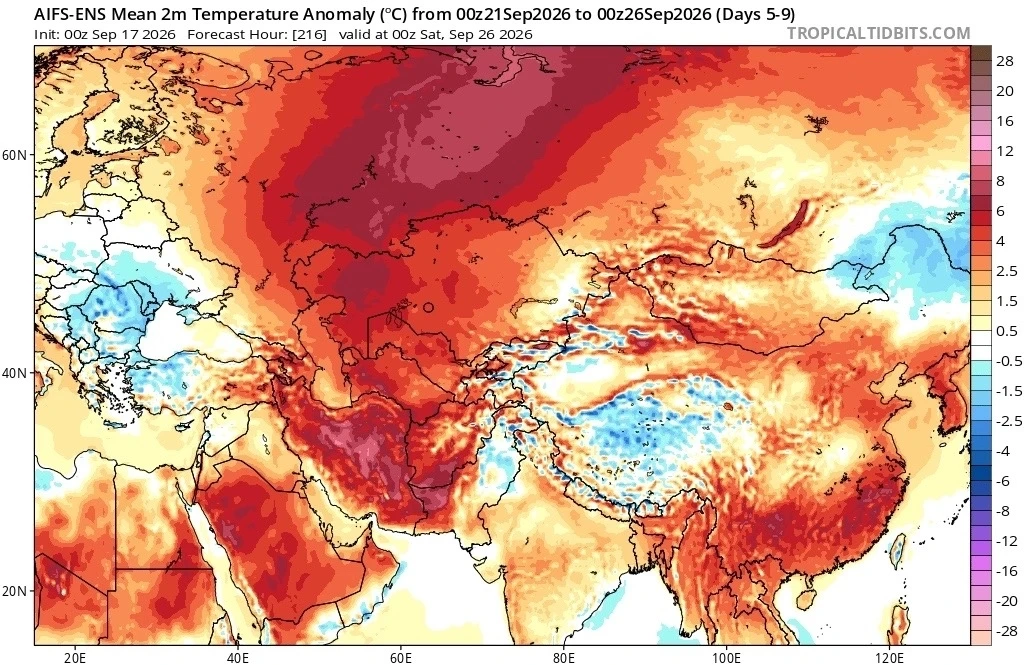 ☀️ Приходит долгожданное бабье лето: Котлас ждет волна тепла