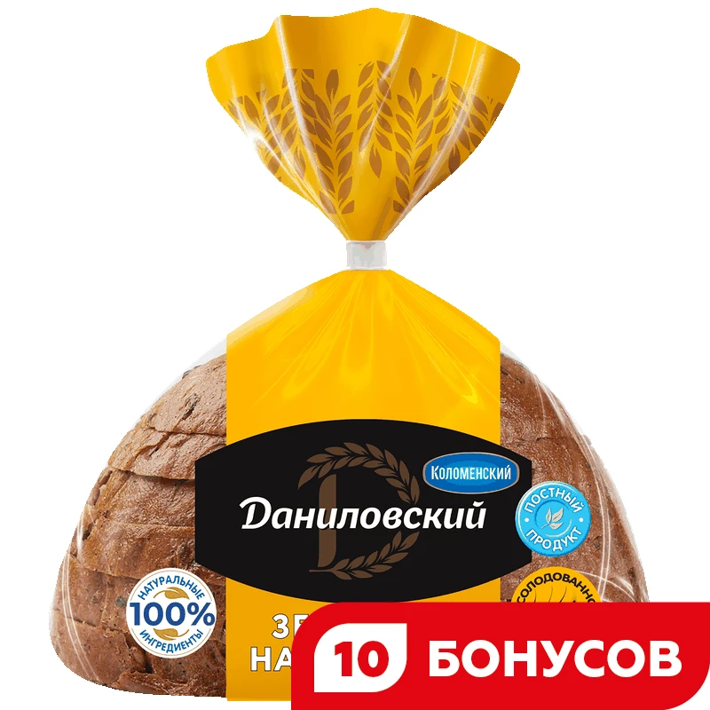 Хлеб Даниловский зерновой в нарезке