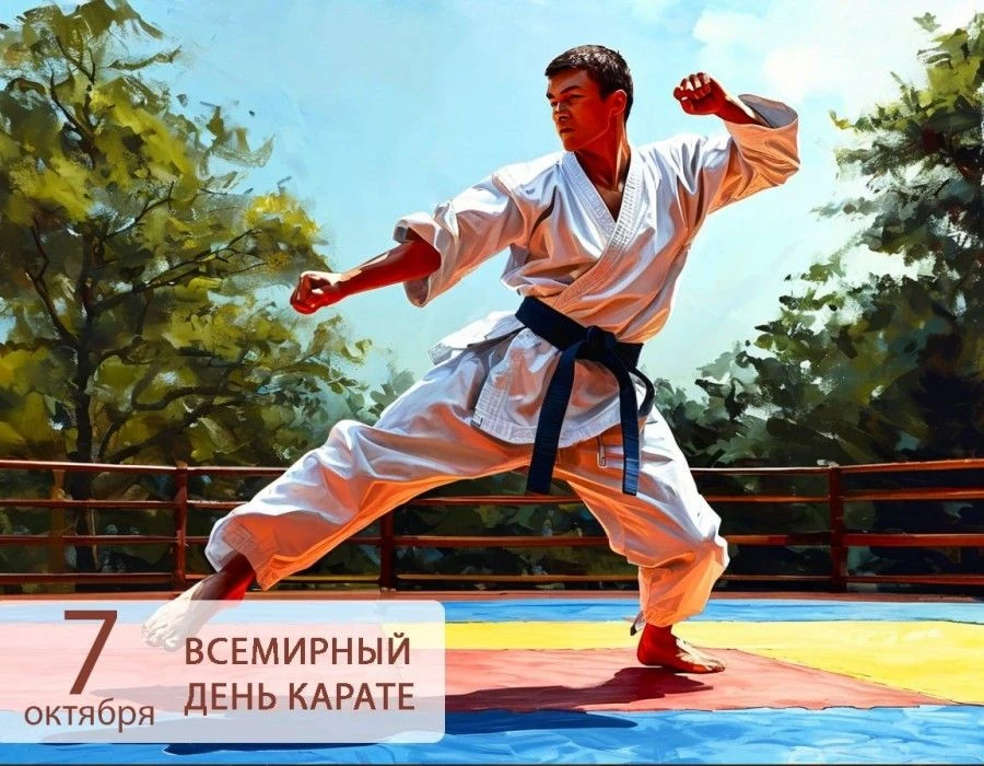🌍7 ОКТЯБРЯ - ВСЕМИРНЫЙ ДЕНЬ КАРАТЕ