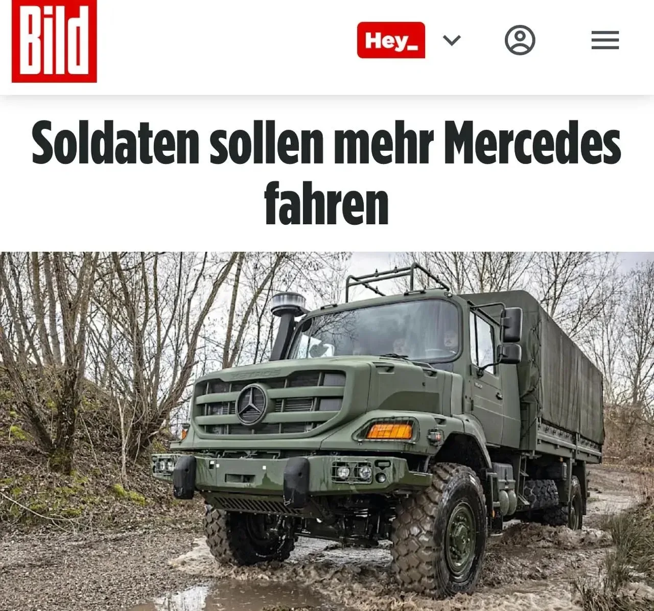 Продажи легковушек падают — Mercedes уходит в оборонку. Военный бизнес внутри концерна растёт: подра