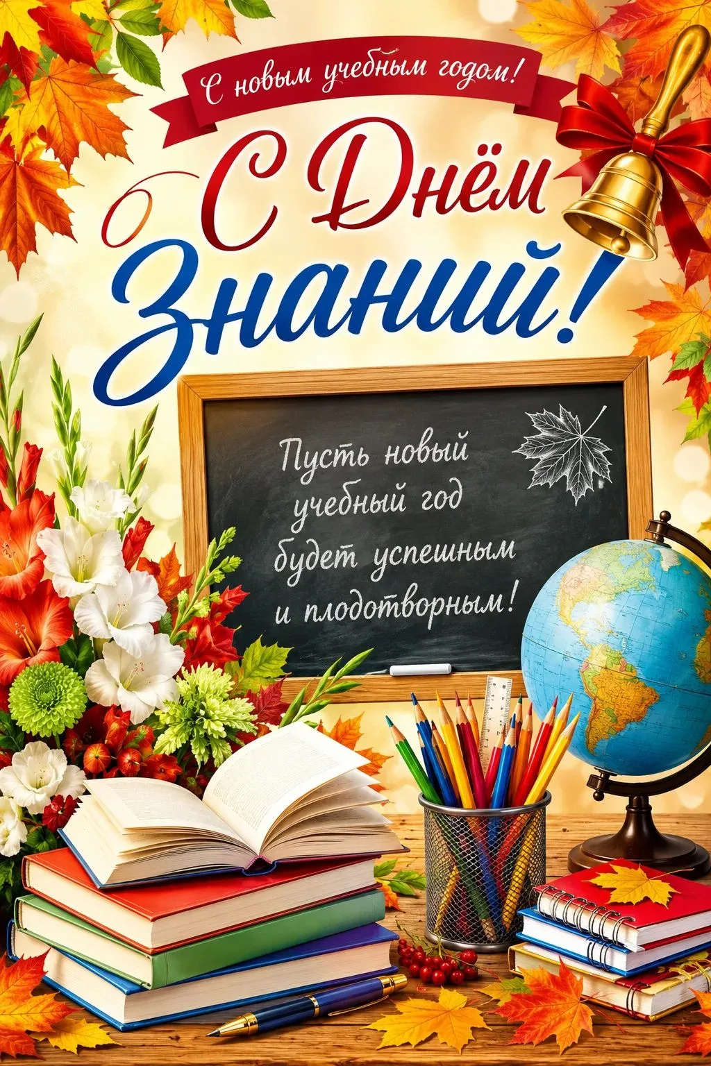 С Днём знаний! 🔔✨