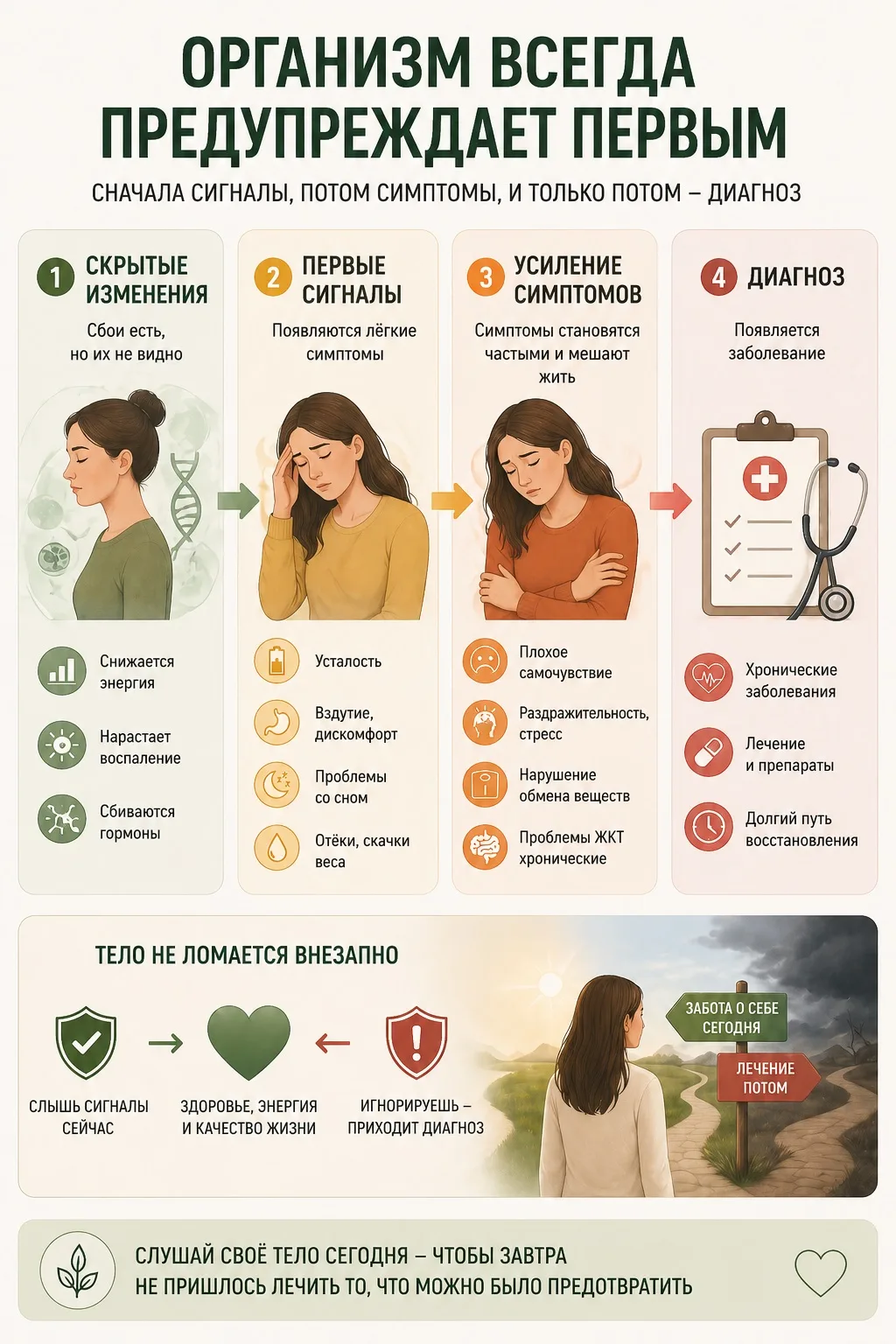 🔥 «Организм всегда предупреждает первым»