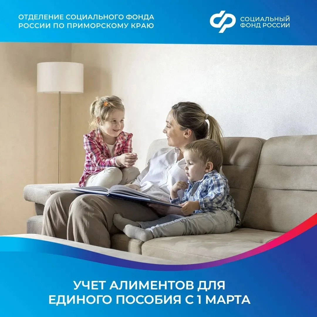 С 1 марта 2026 года вступает в силу новый порядок учета доходов в виде алиментов в случаях, когда их