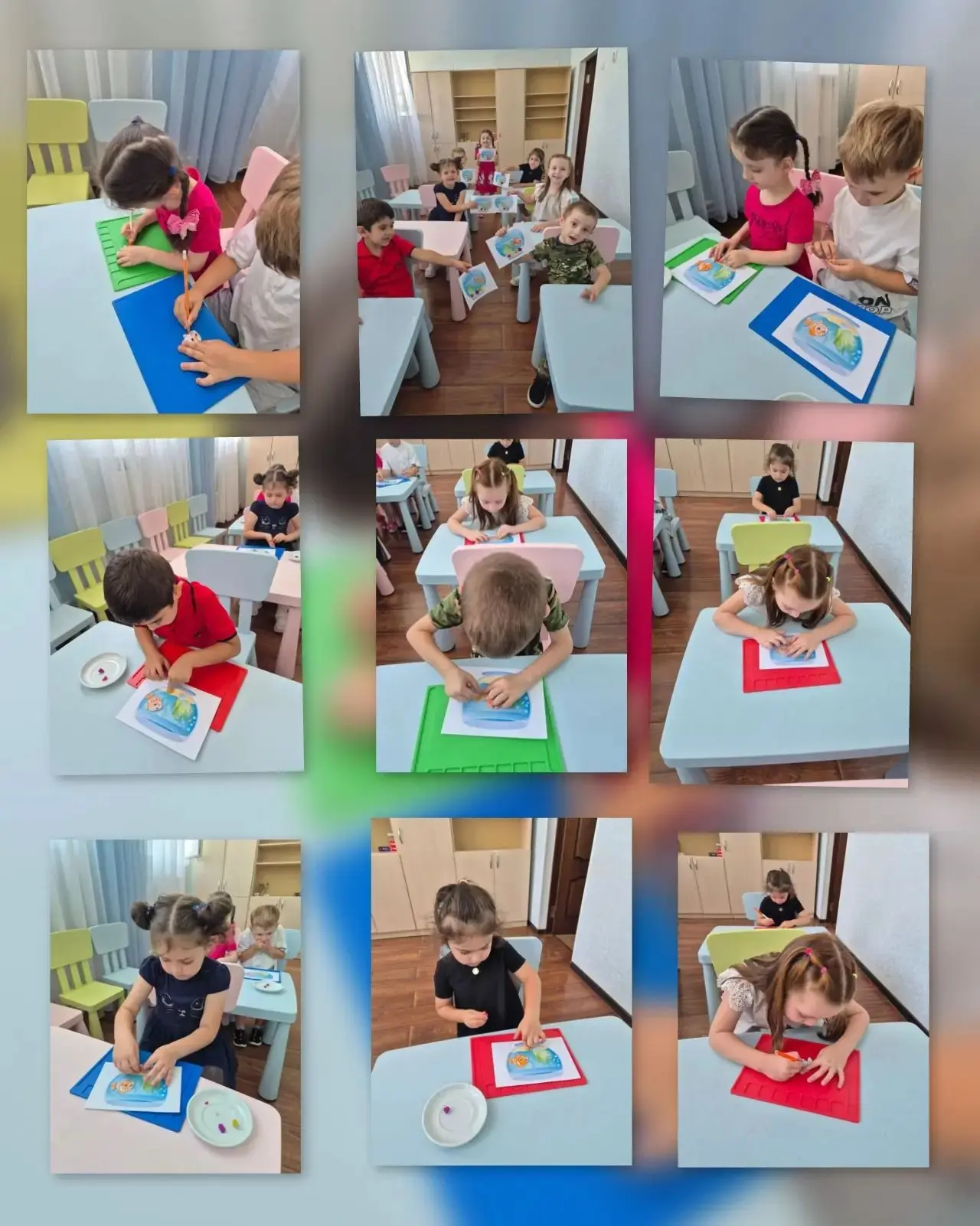 Работа с мелкими деталями на занятиях по изобразительному искусству (ИЗО) в дошкольных ...