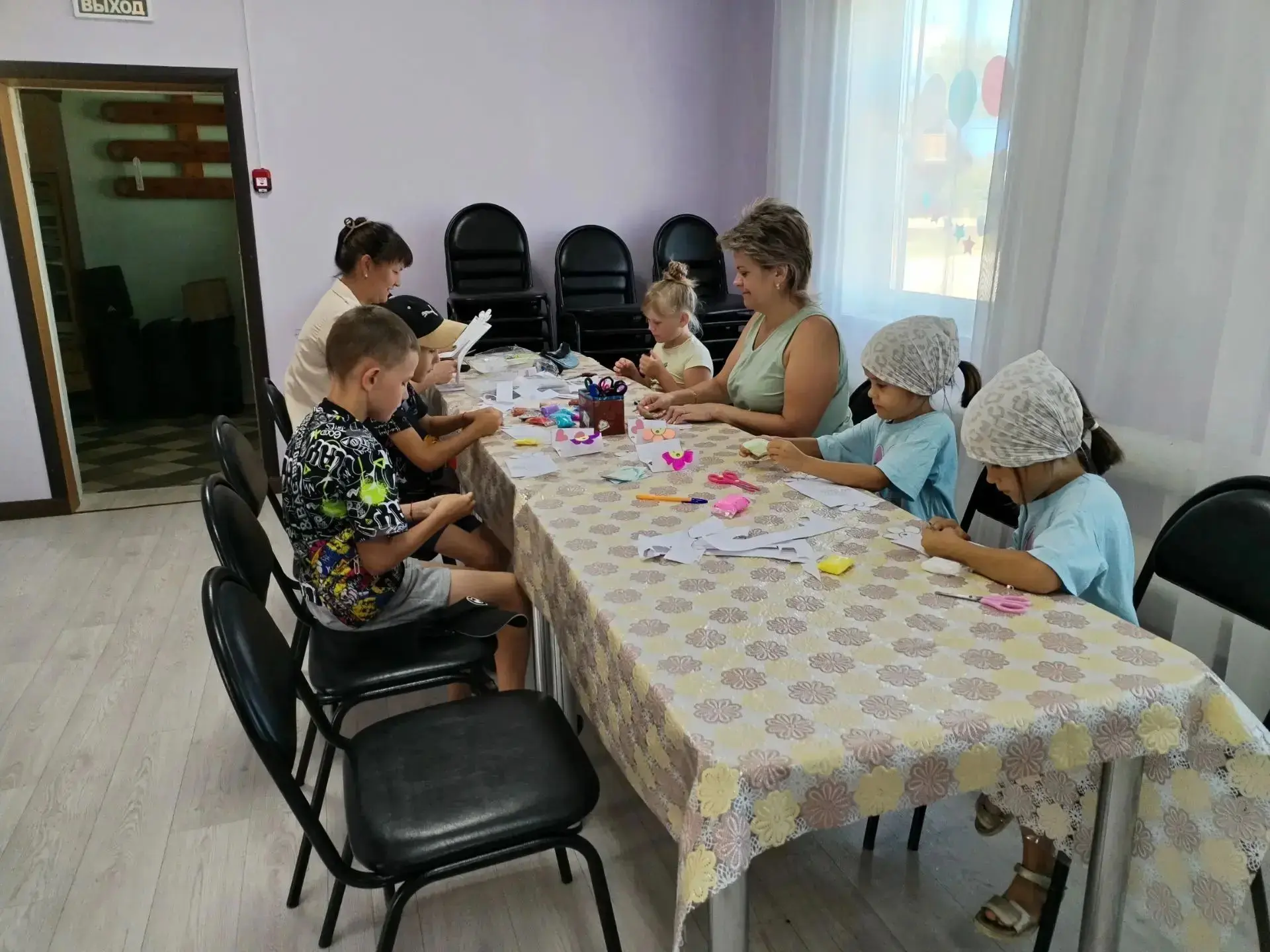 🌼 В Доме культуры с.Пудино сегодня прошел мастер-класс «Ромашковое настроение», приуро...