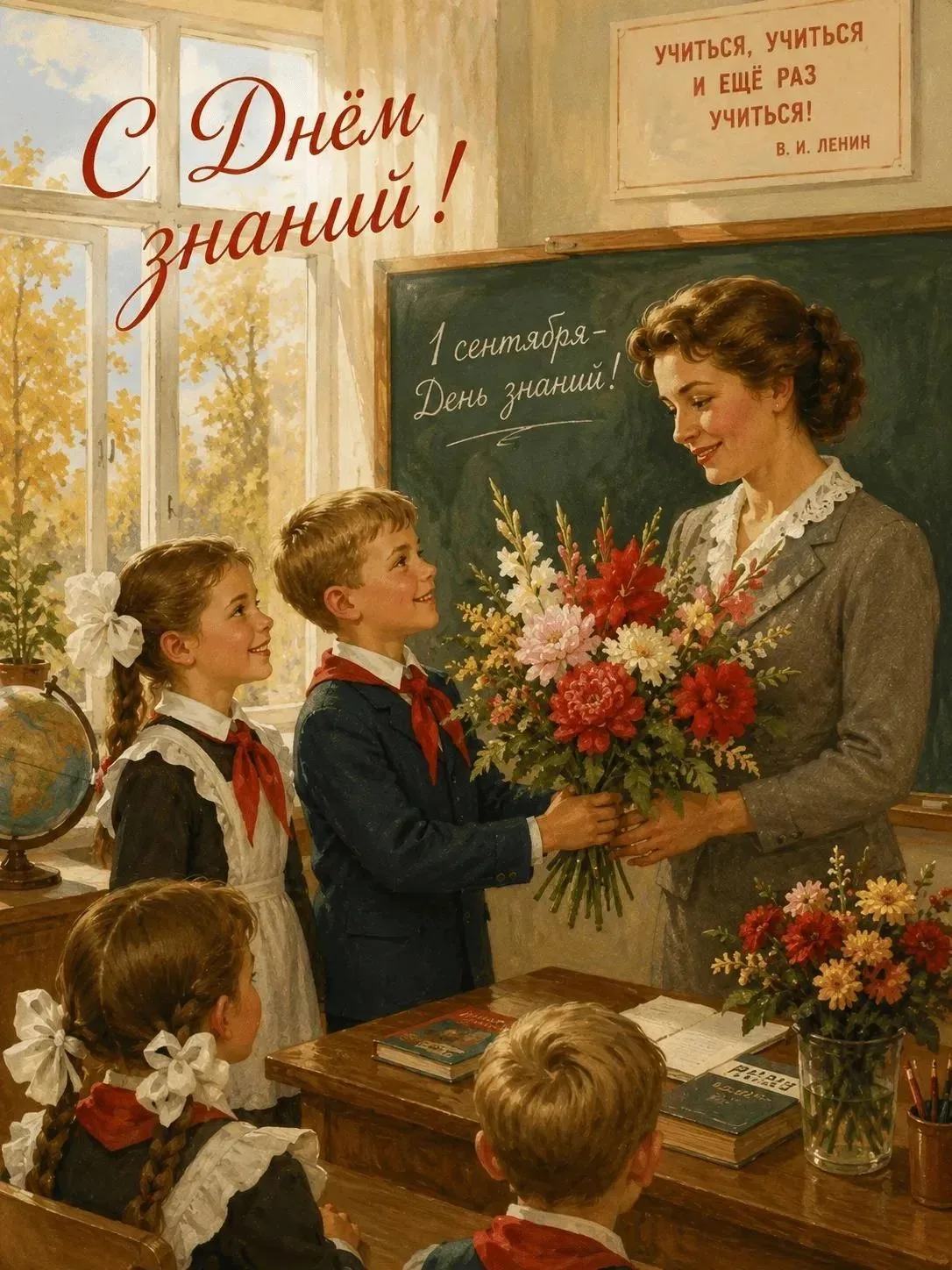 С Днём знаний! Вперёд, к новым открытиям!📚🔔