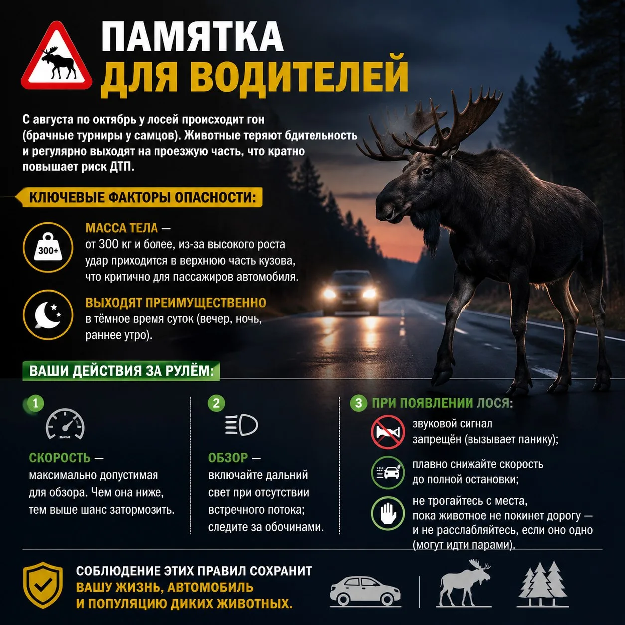 ❗️ Памятка для водителей