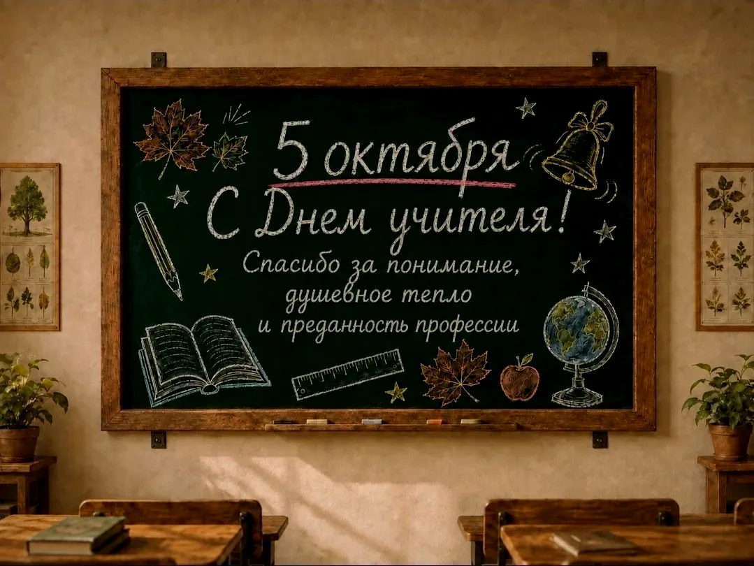 С праздником дорогие учителя!