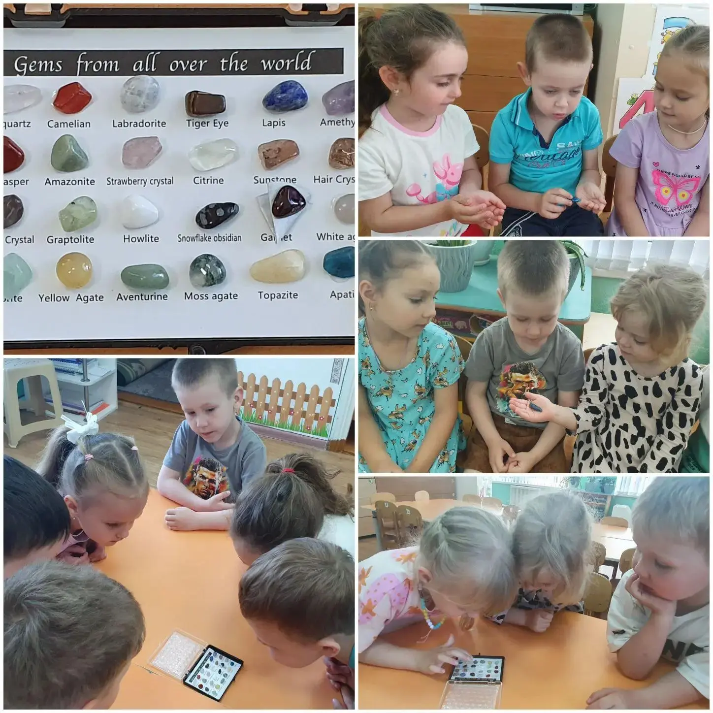 🌍 Путешествие в мир камней! 🌍

Сегодня наши малыши стали настоящими геологами! 
Мы исследовали кол