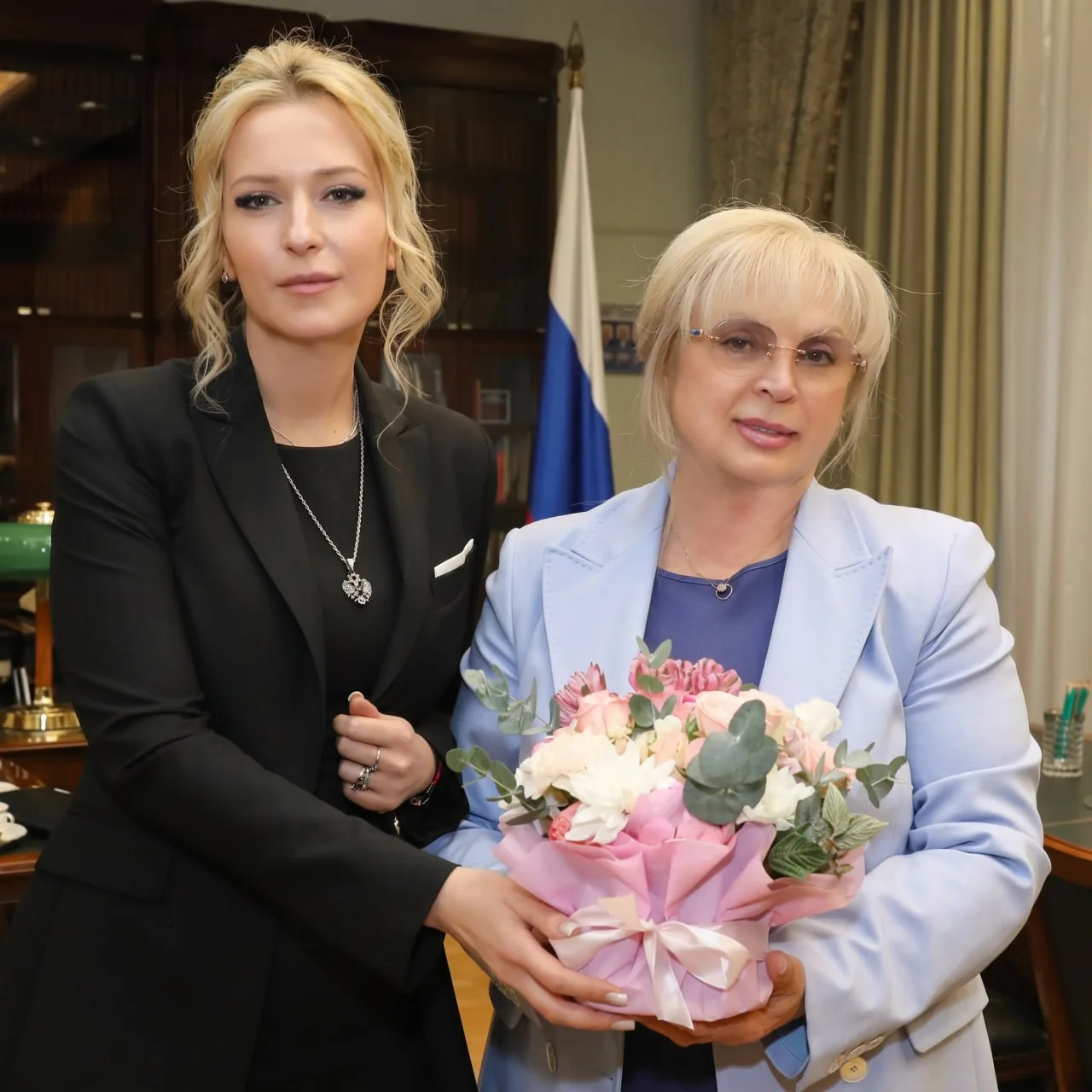 Элла Памфилова встретилась с Уполномоченным по правам человека в Российской Федерации Яной Лантратов