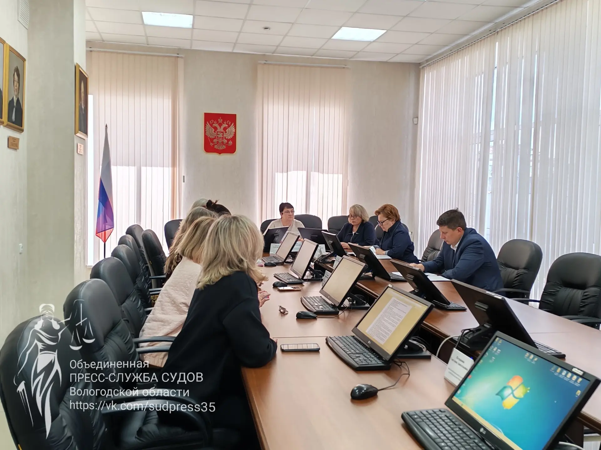 ⚖️ Заседание Квалификационной коллегии судей Вологодской области