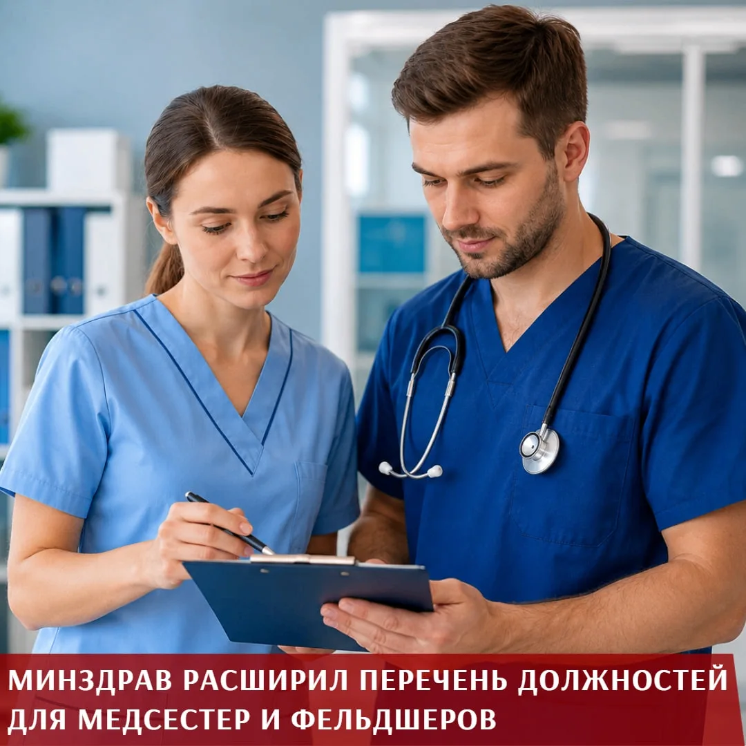 С 1 сентября в России расширяется перечень должностей, которые могут занимать медицинск...