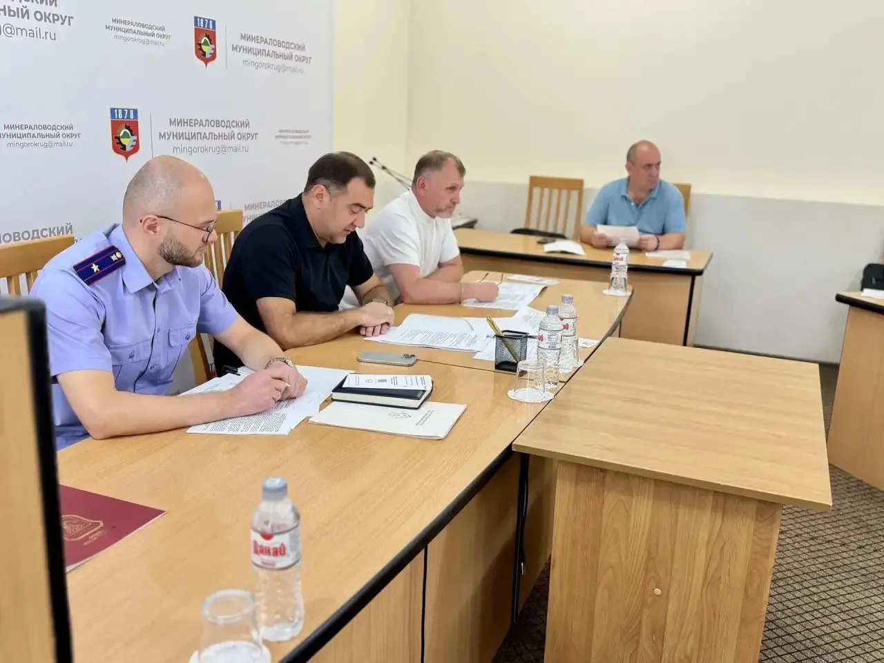 Сегодня провел очередное заседание антитеррористической комиссии Минераловодского муниц...