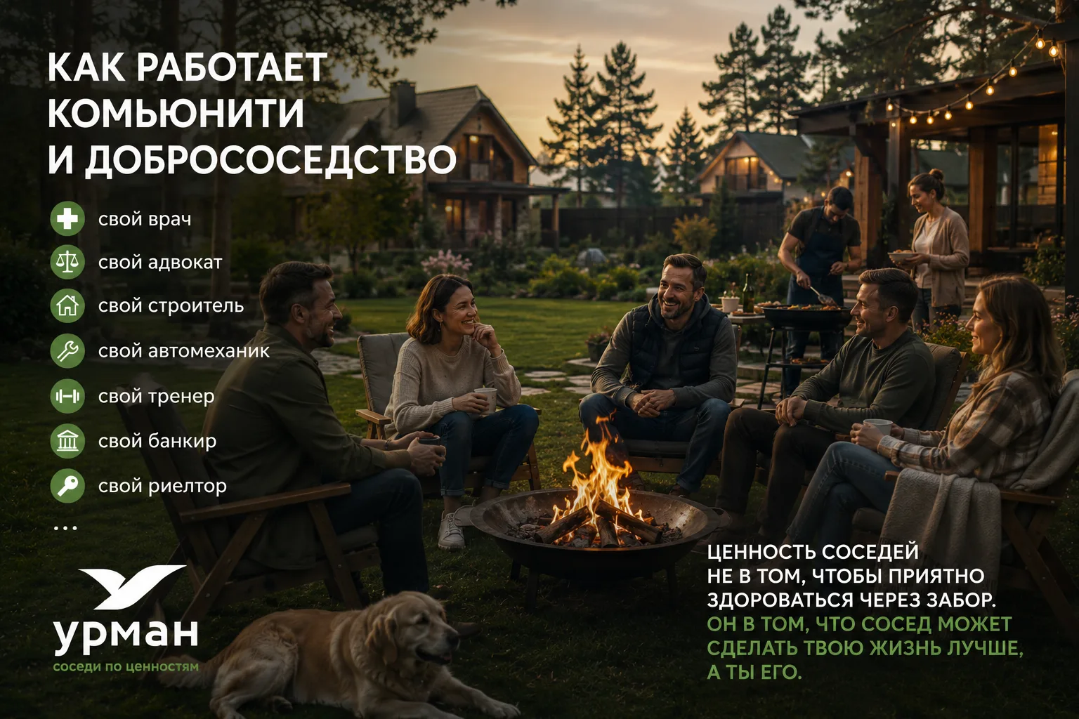 Как работает комьюнити и добрососедство