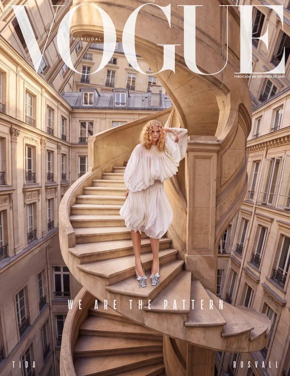 Португальский Vogue посвятил сентябрьский номер паттернам - узорам и повторяющимся моти...
