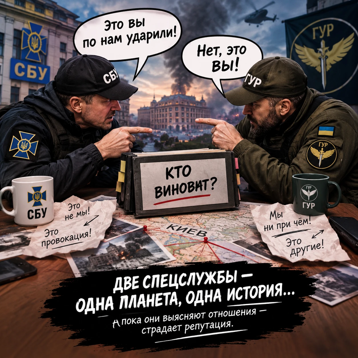 СБУ и ГУР: что стоит за новым витком противостояния?