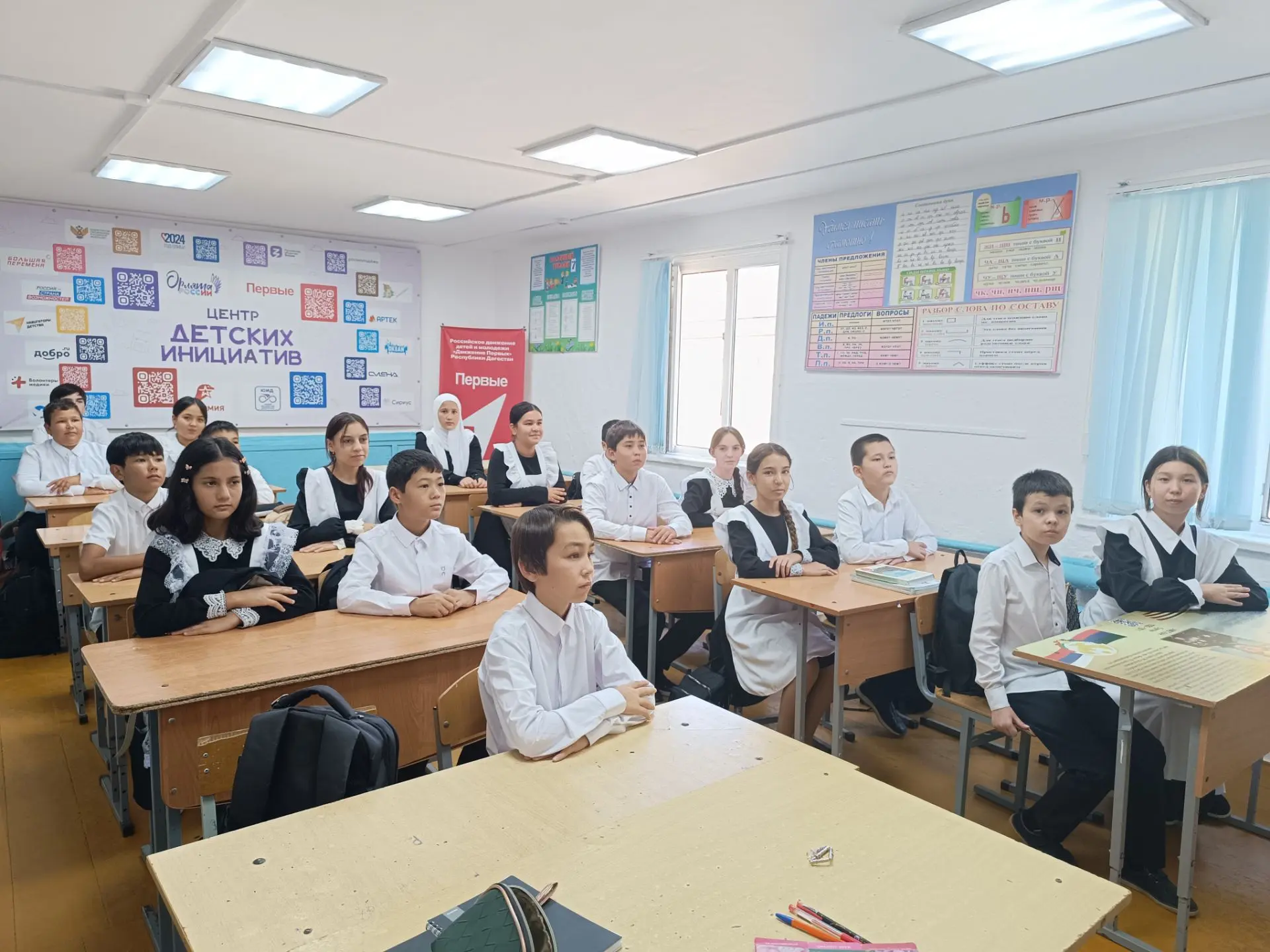 Сегодня, 3 сентября, в 7 классе прошёл Час памяти «Прерванный урок», посвящённый 22‑й г...