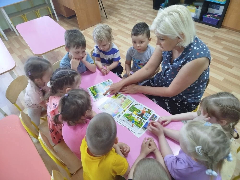Во 2 младшей группе "Апельсинки" перед началом летнего периода, воспитатель группы Шига...