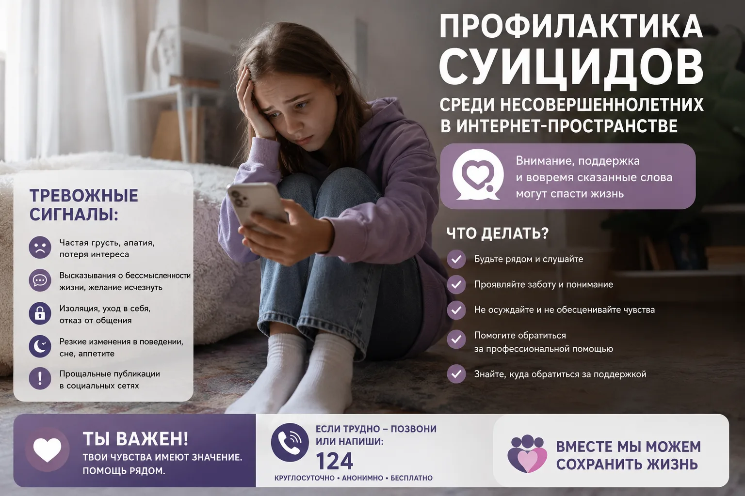 «Группы смерти» в интернете: что это и как защитить своего ребёнка