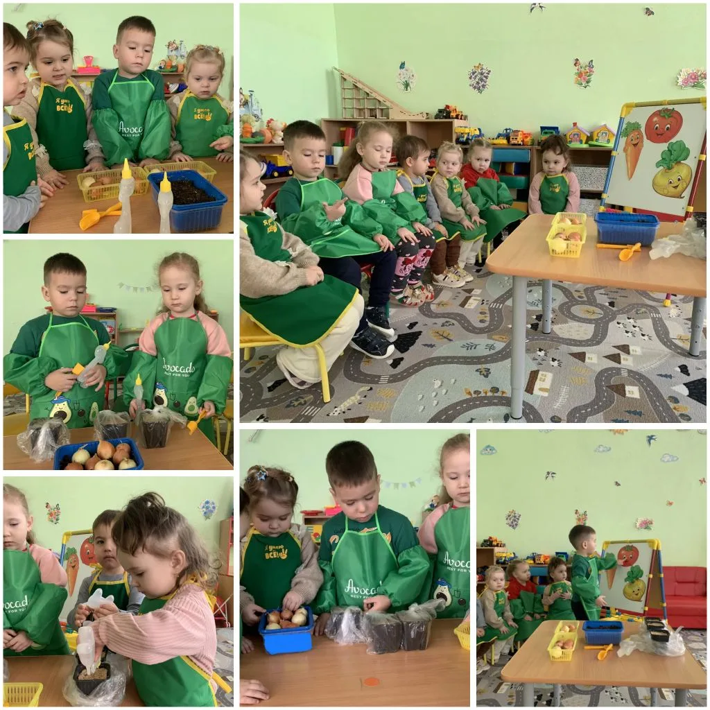 🌱🥕🌿 Огород на окне — увлекательное занятие для детей в детском саду! Простые овощи и...