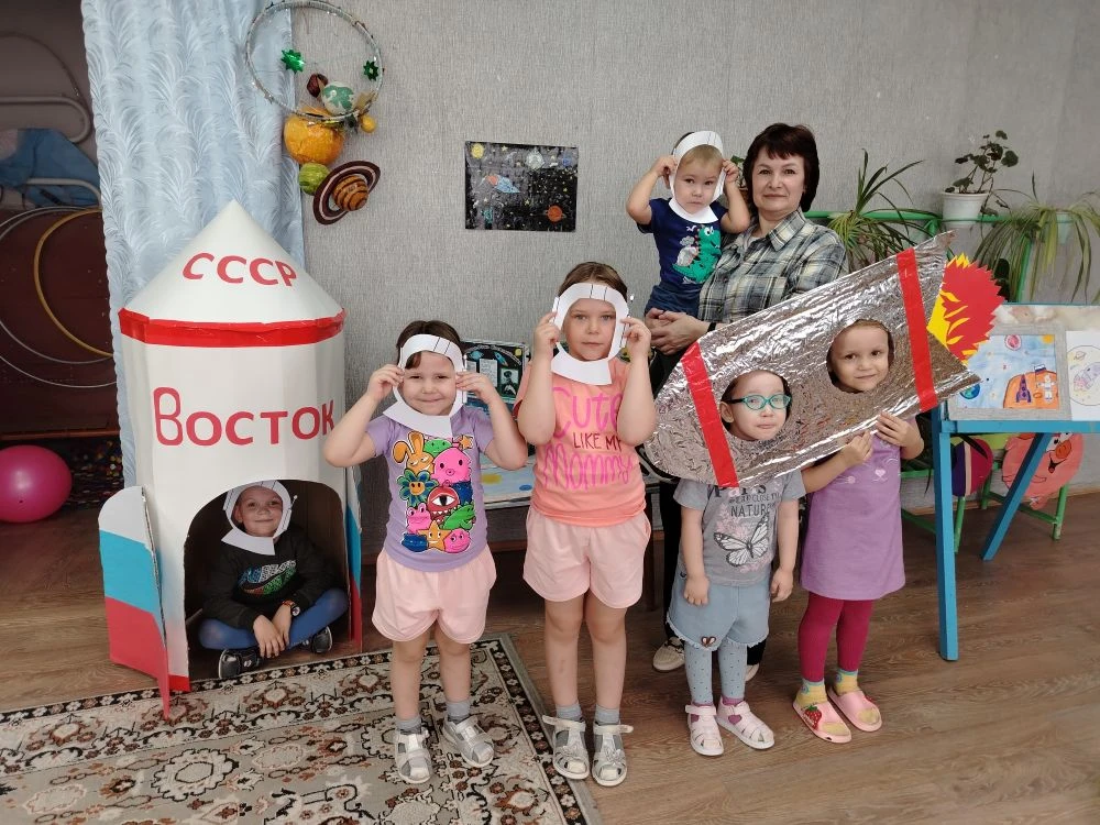 🚀Завершилась тематическая неделя космоса в нашем детском саду!