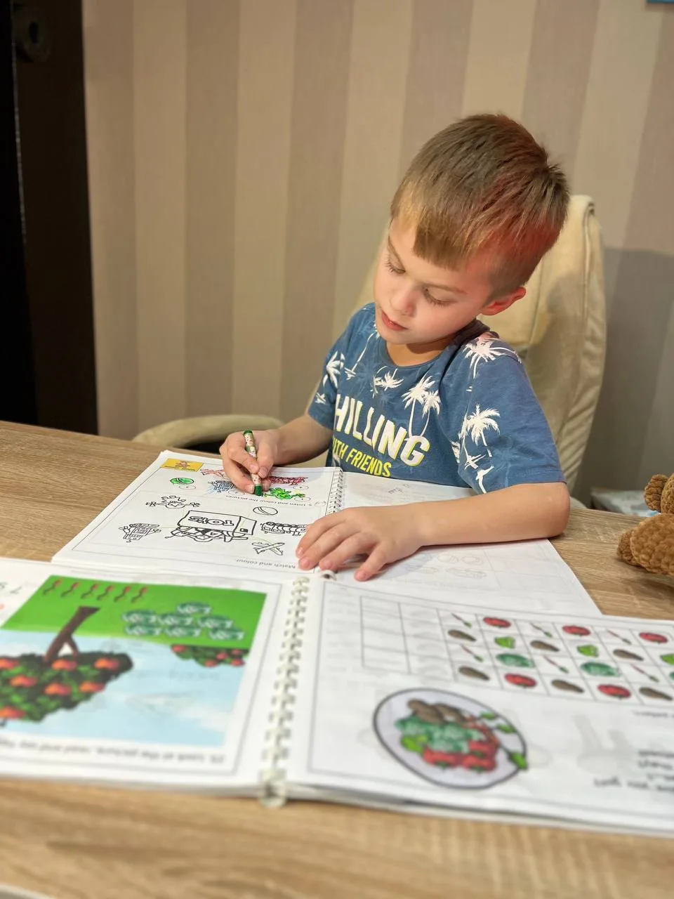 🐻English with Teddy Bear (Starter) — годовой игровой курс английского для детей 4–7 ле...