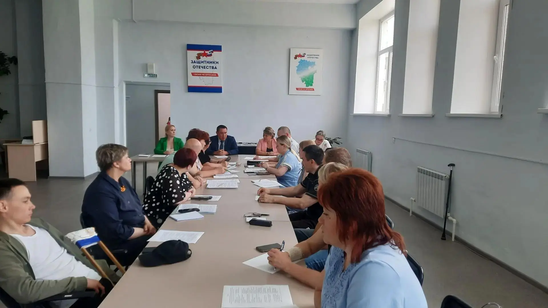 ✅18 июня в филиале фонда поддержки участников специальной военной операции «Защитники Отечества» в г