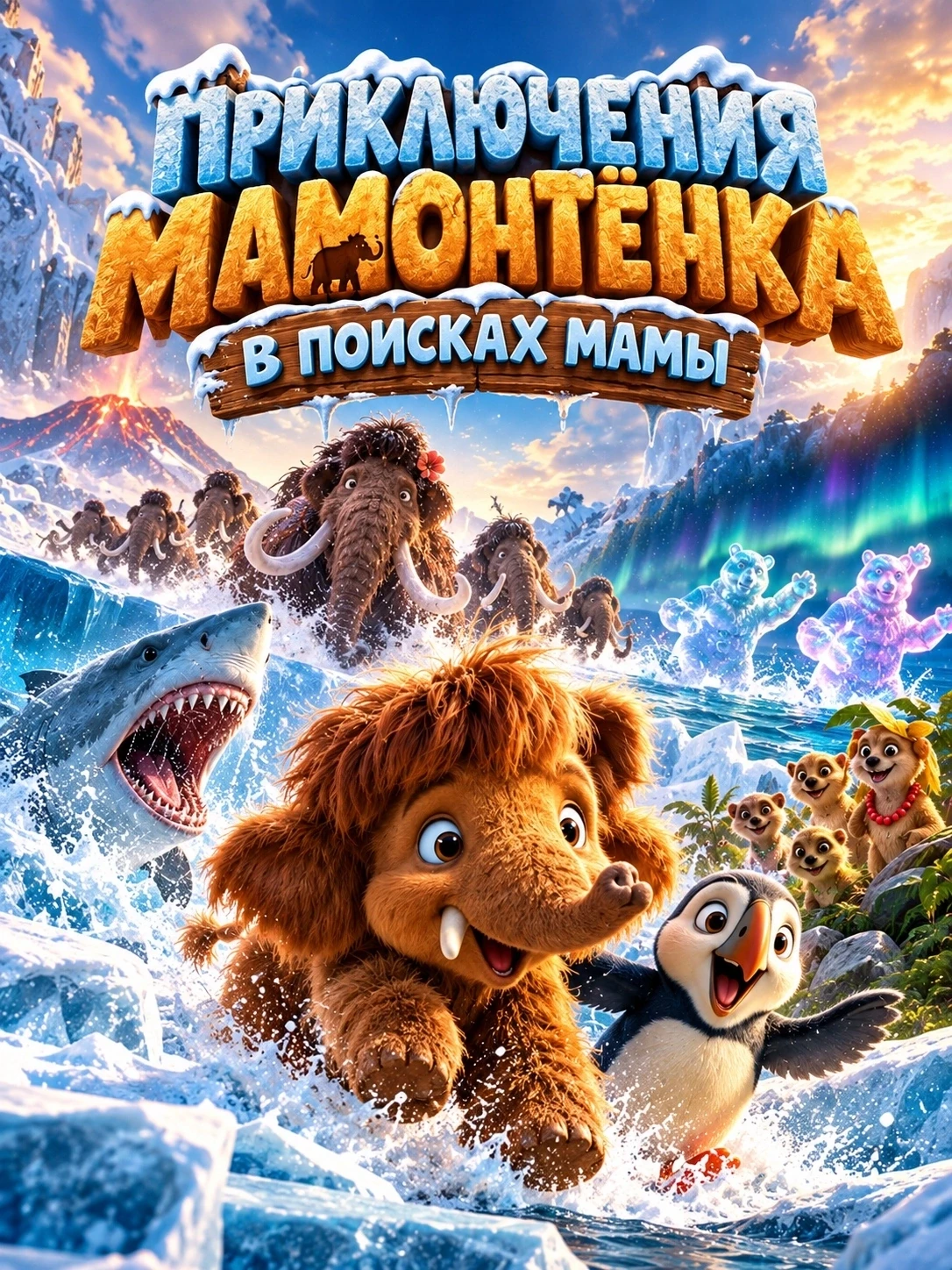 🦣 «Приключения мамонтёнка. В поисках мамы» — уже в кино!