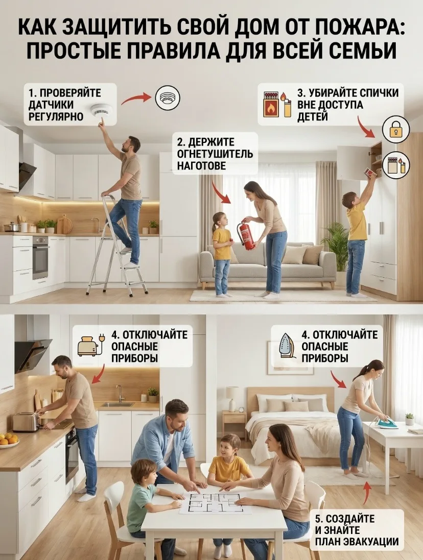Уважаемые родители! Чтобы беда не пришла в дом, напоминаем главные правила:
🔹Не оставляйте детей од