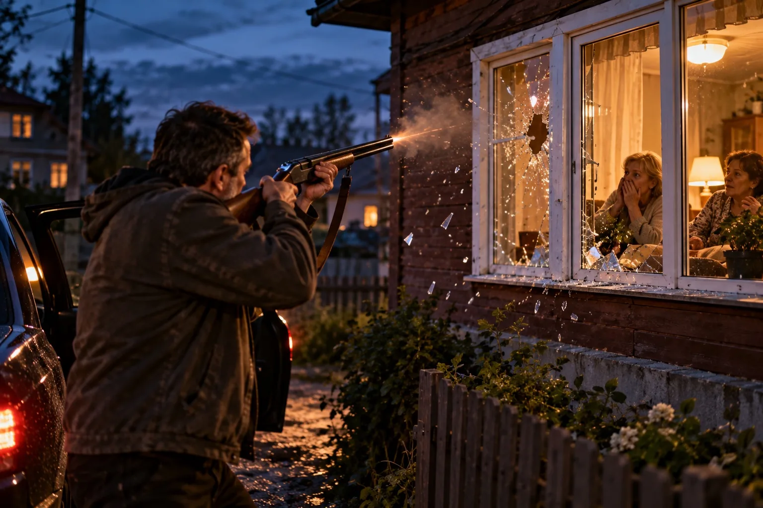 🔫 «Стрелял вверх, никуда не целился»: суд не поверил в случайность выстрелов по окнам ...