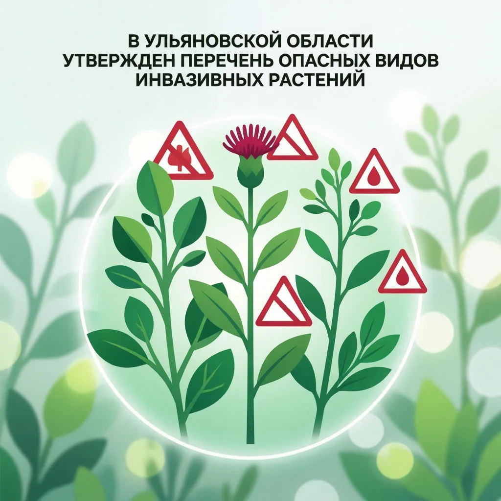 В Ульяновской области утвержден перечень опасных видов инвазивных растений