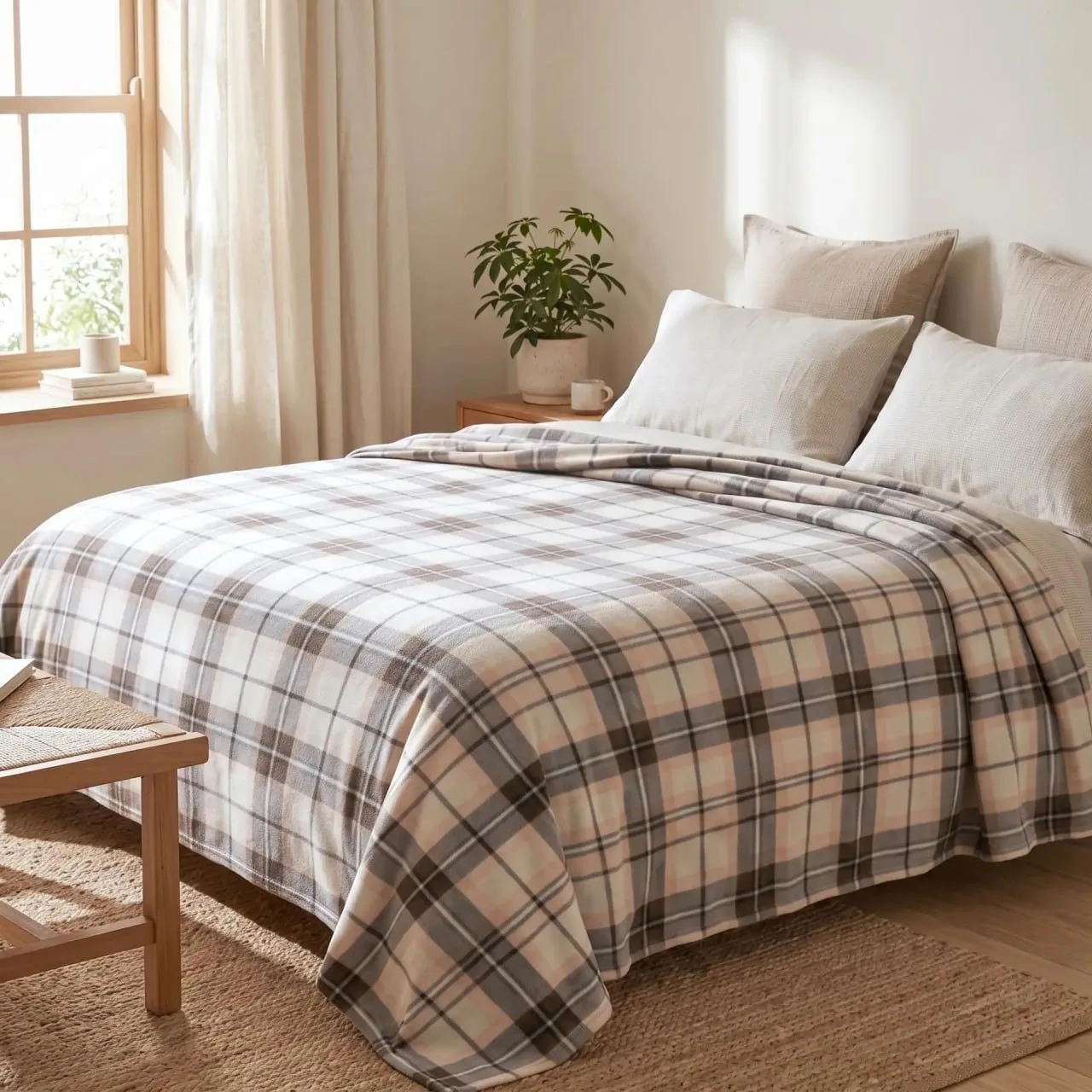 Недорогие мягкие пледы из флиса по сезонной распродаже.

- 150/100 см - 440р
- 150/200 см - 662р

Ре