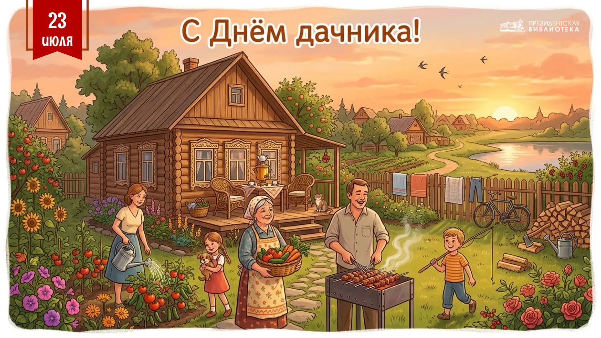 🌱День дачника в России

23 июля в России отмечается необычный праздник — День дачника. Хотя он не и
