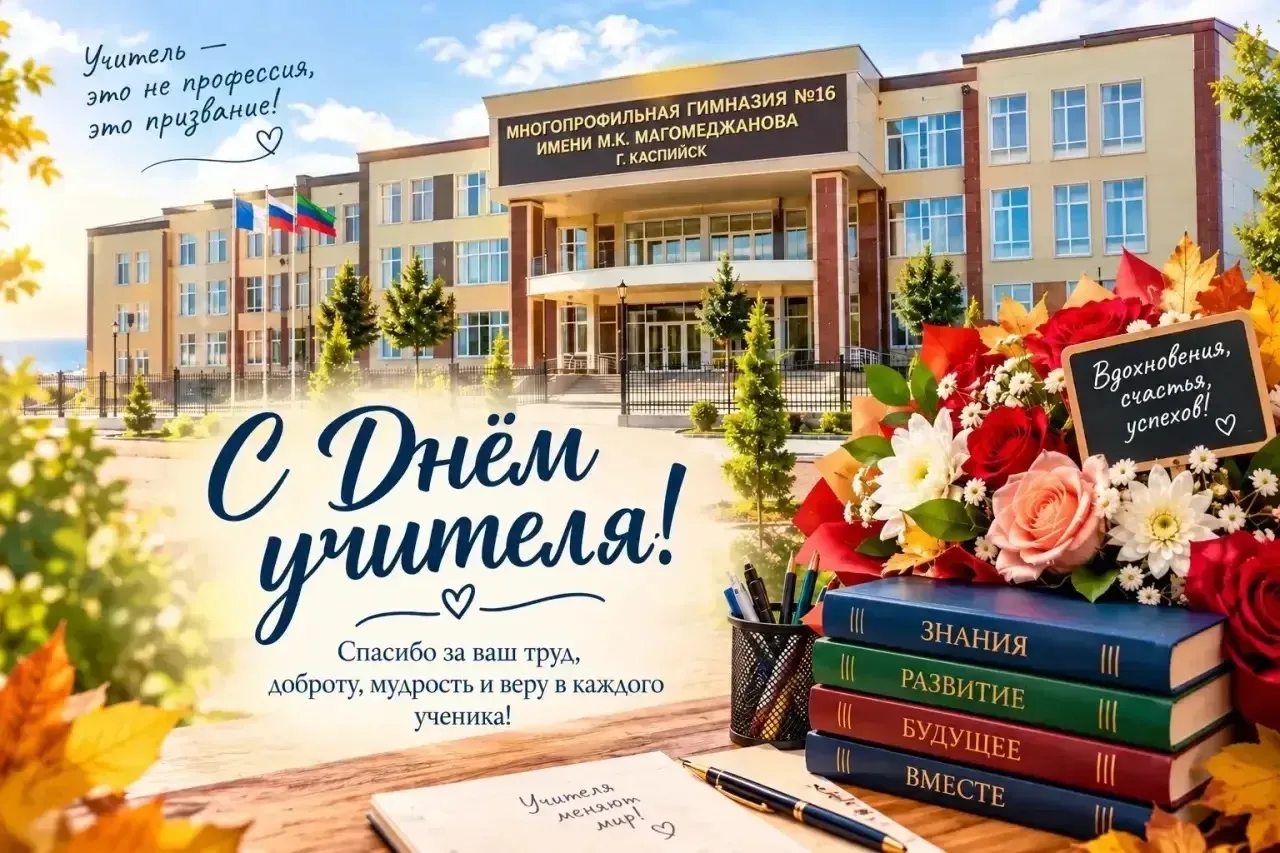 С днем учителя!