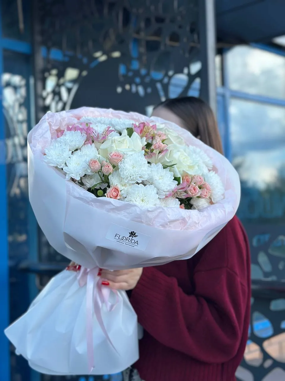 Букет, в котором собрана сама нежность — воздушный, утончённый и романтичный.